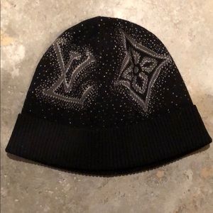 Louis Vuitton Authentic black Beanie